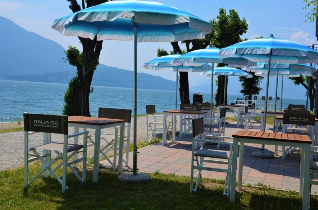 Camping Italia 90 Caravans Domaso Esterno foto