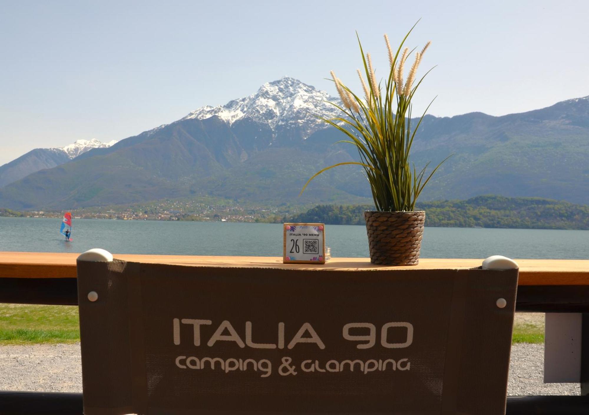 Camping Italia 90 Caravans Domaso Esterno foto